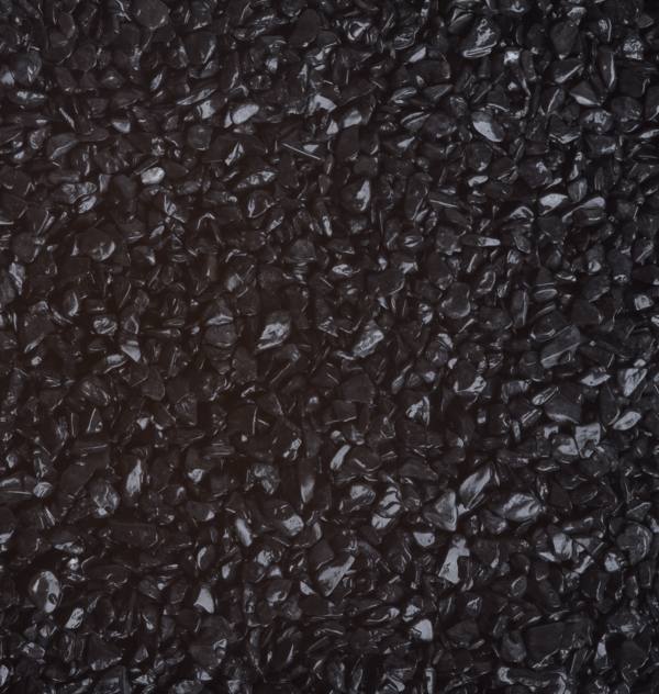Malé čierne okrúhliaky 3-5mm pre kameniekovy koberec - Nero Ebano