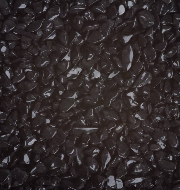Čierne mramorové okrúhliaky 5-8mm pre kameniekovy koberec - Nero Ebano